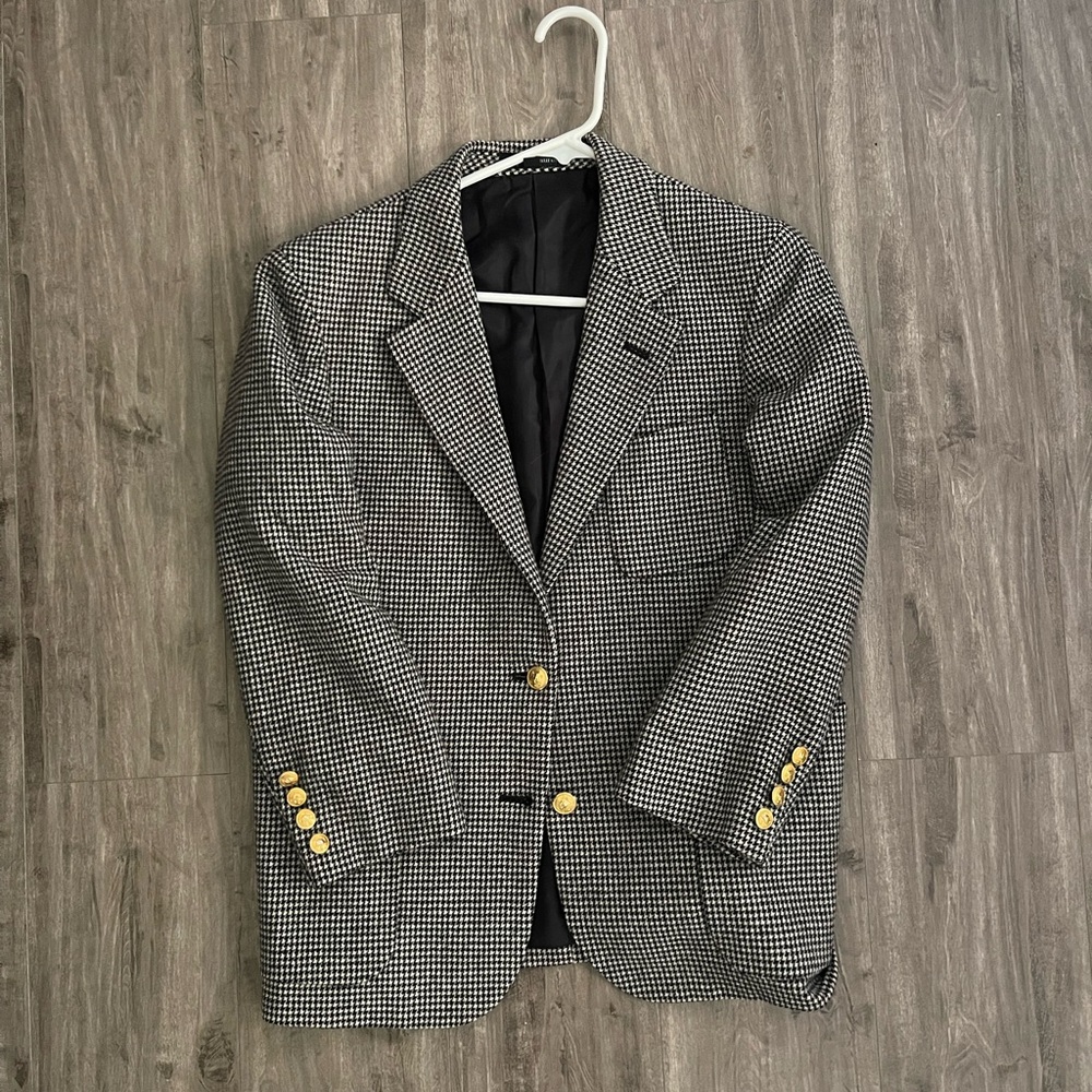 VINTAGE RALPH LAUREN BLAZER WITH GOLD BUTTONS